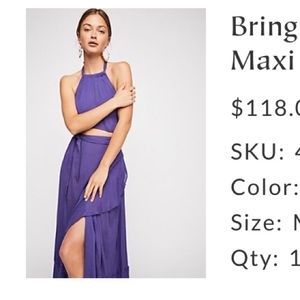 Free People Bring on the heat dress M